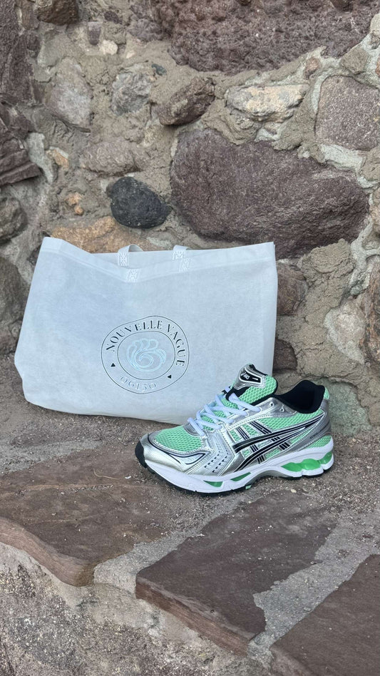 Gel Kayano 14 Bright Lime Midnight